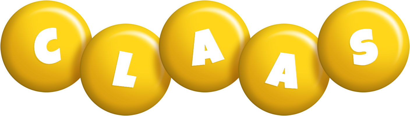 Claas candy-yellow logo