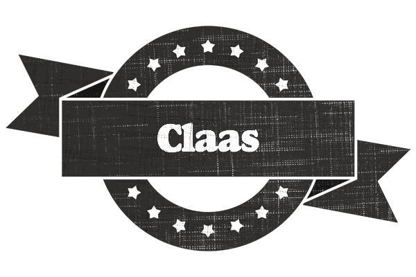 Claas grunge logo