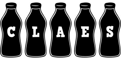 Claes bottle logo