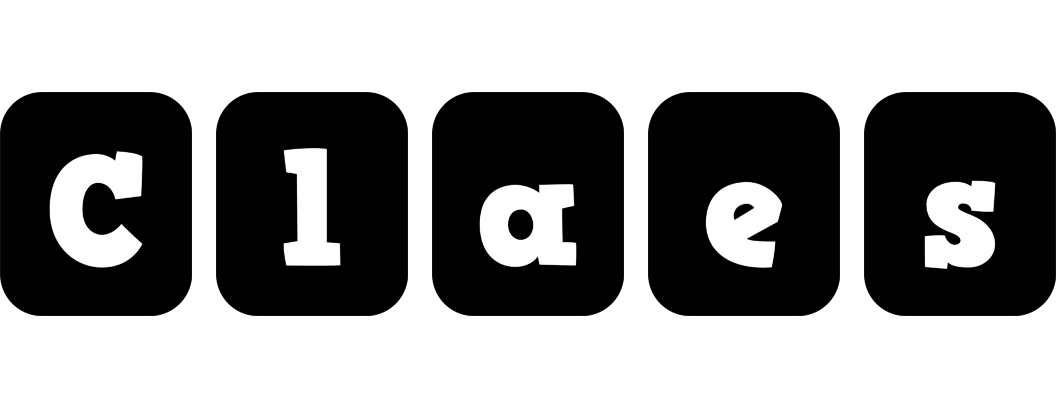 Claes box logo