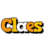 Claes cartoon logo