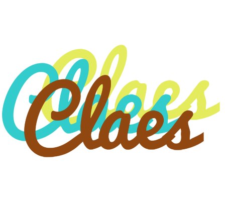 Claes cupcake logo