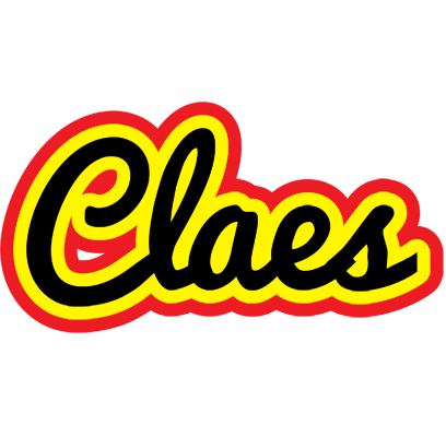 Claes flaming logo