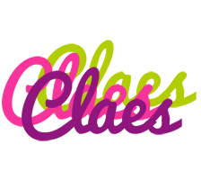 Claes flowers logo