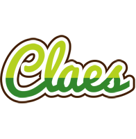 Claes golfing logo