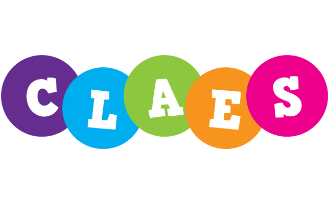 Claes happy logo