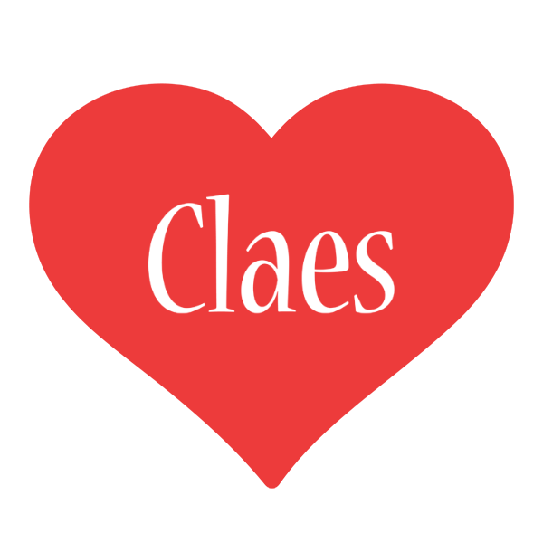 Claes love logo
