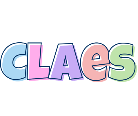 Claes pastel logo