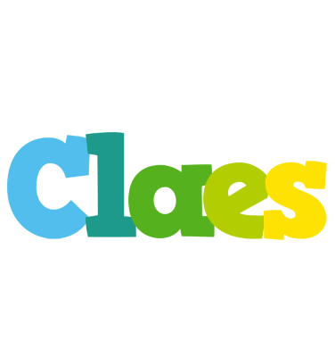 Claes rainbows logo