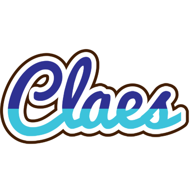 Claes raining logo