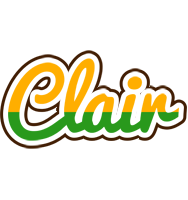 Clair banana logo