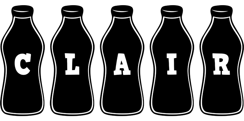 Clair bottle logo