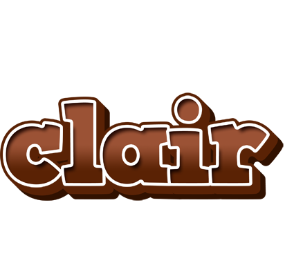 Clair brownie logo