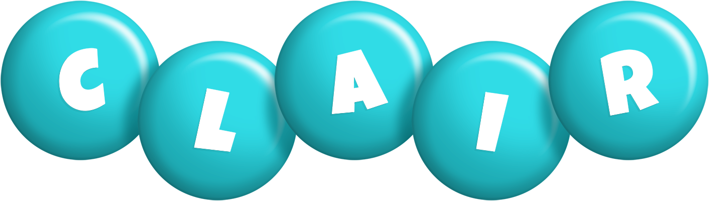 Clair candy-azur logo