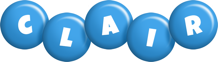 Clair candy-blue logo