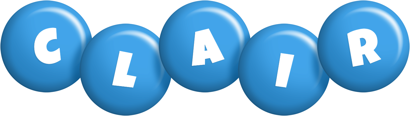 Clair candy-blue logo