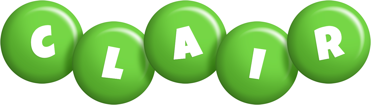 Clair candy-green logo