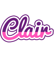 Clair cheerful logo