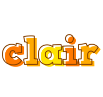Clair desert logo