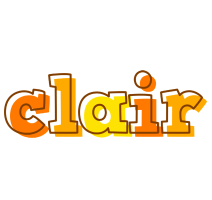 Clair desert logo