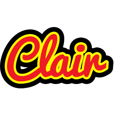 Clair fireman logo