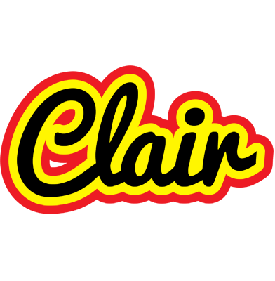 Clair flaming logo