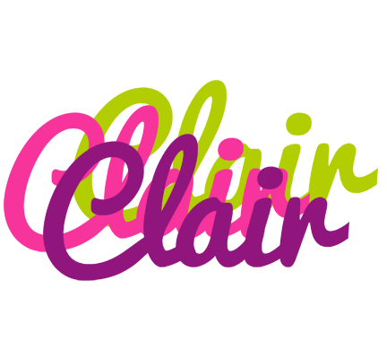Clair flowers logo