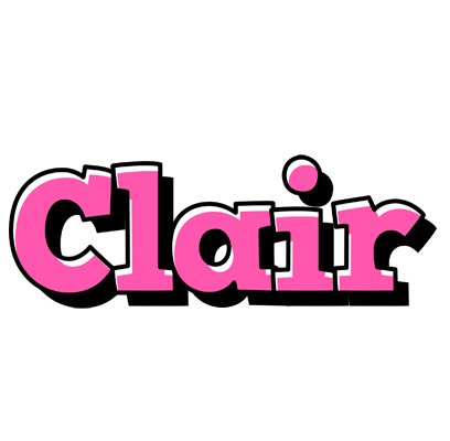 Clair girlish logo