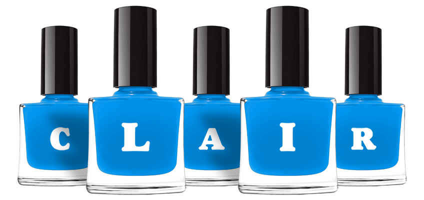 Clair glossy logo