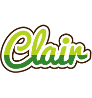 Clair golfing logo