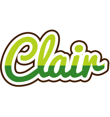 Clair golfing logo