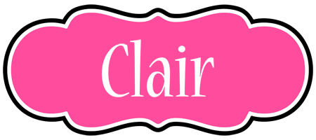 Clair invitation logo