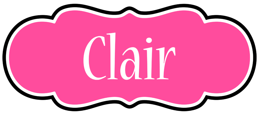 Clair invitation logo