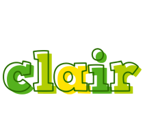 Clair juice logo