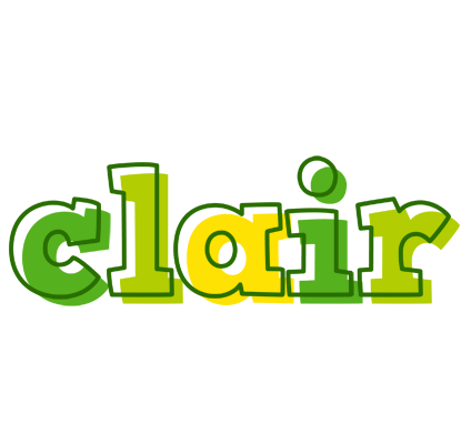 Clair juice logo