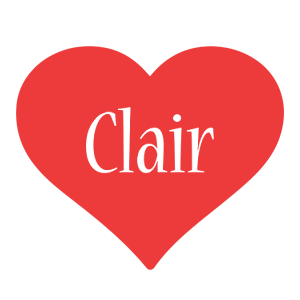 Clair love logo