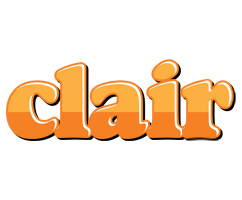 Clair orange logo