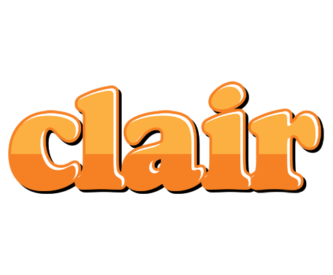 Clair orange logo