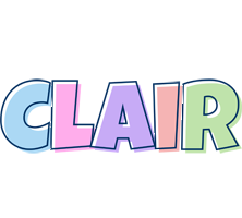 Clair pastel logo