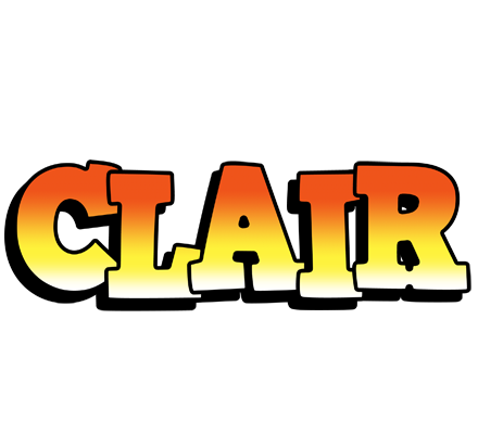 Clair sunset logo