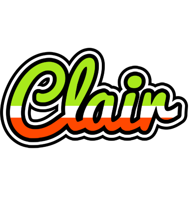 Clair superfun logo