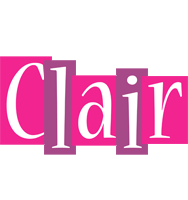Clair whine logo
