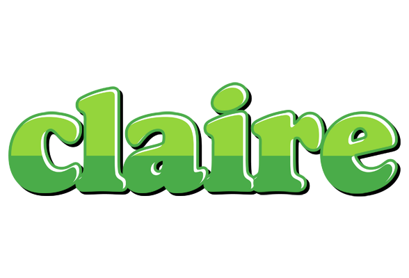 Claire apple logo