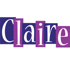 Claire autumn logo