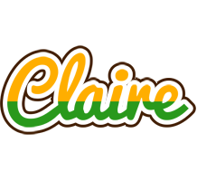 Claire banana logo