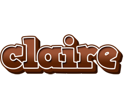 Claire brownie logo