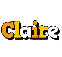 Claire cartoon logo