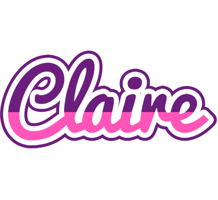 Claire cheerful logo