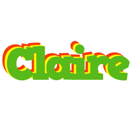 Claire crocodile logo