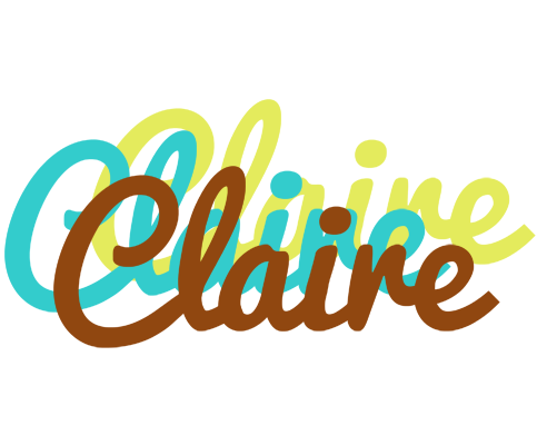 Claire cupcake logo